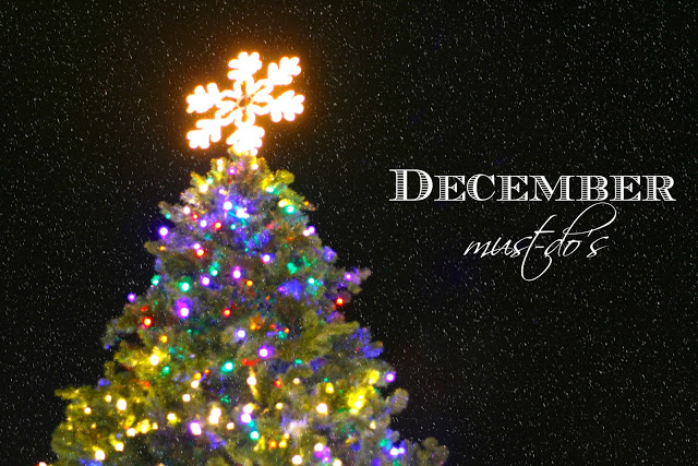 december to-do list | via Finding Beautiful Truth