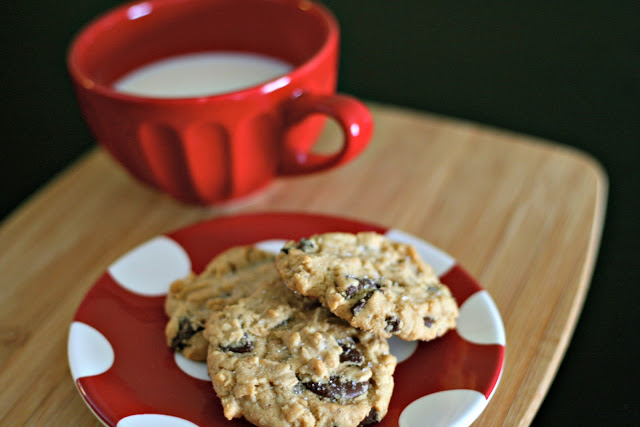 Peanut Butter + Chocolate Chunk Cookies