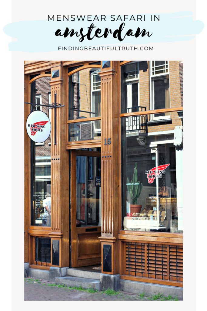 Red Wing Amsterdam | menswear safari via Finding Beautiful Truth