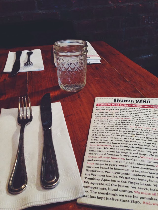 brunch at bubby's