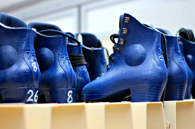 ice skating at 30 rock