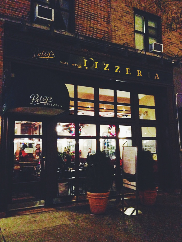 patsy's pizzeria in nyc