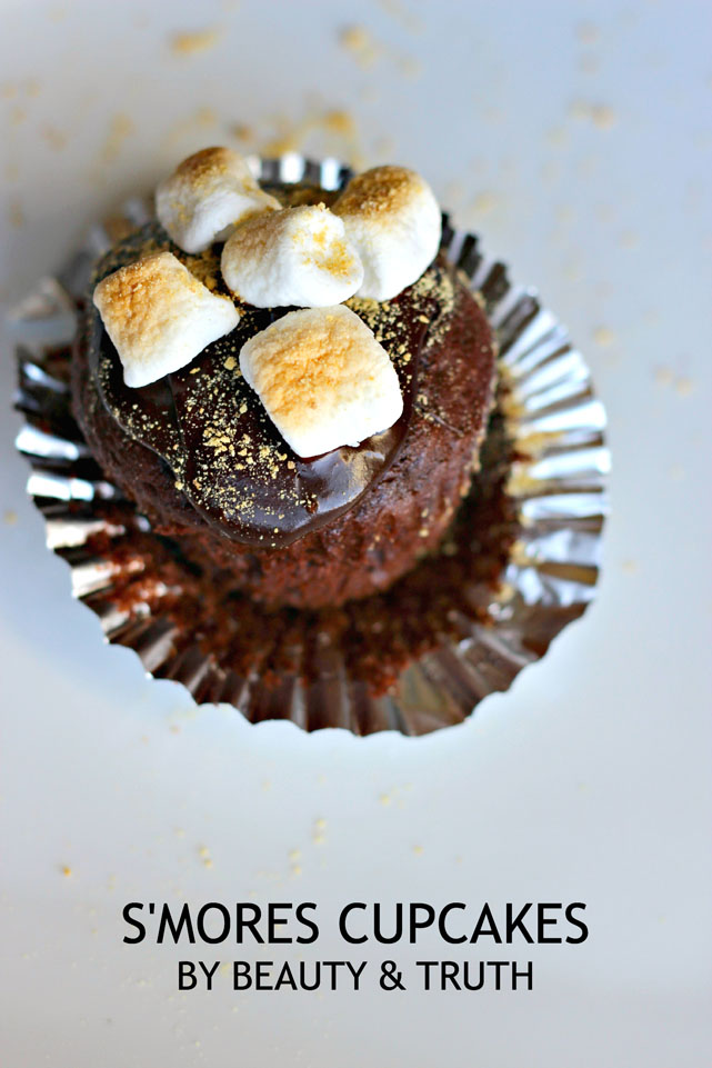 finding beautiful truth, s'mores, easy cupcake recipe