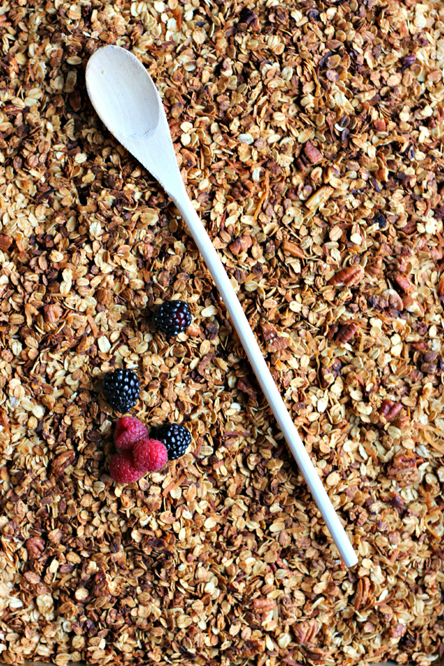 coconut pecan granola