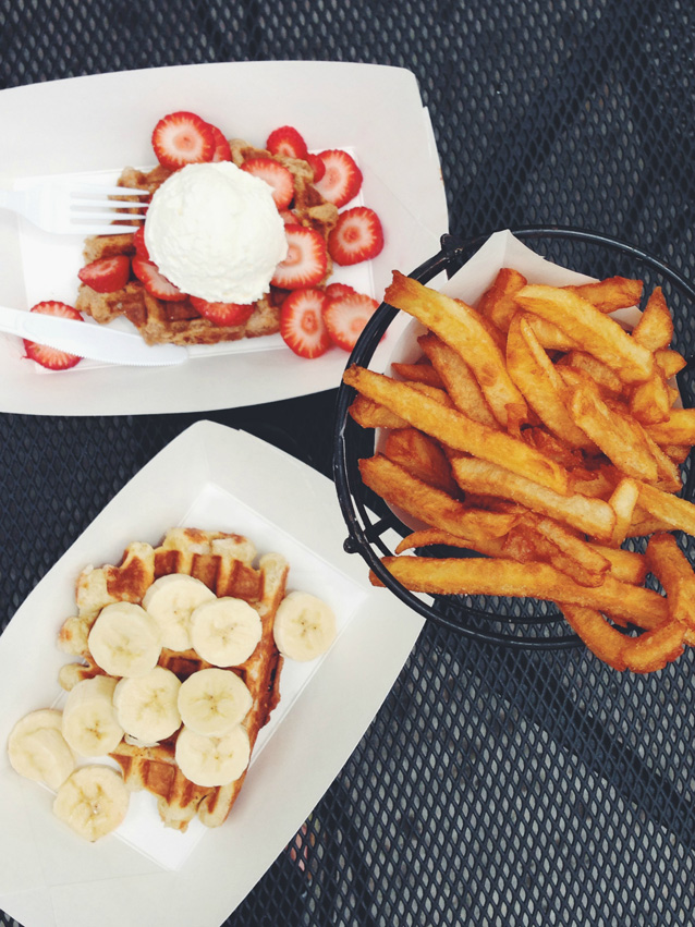 bruges waffles and frites