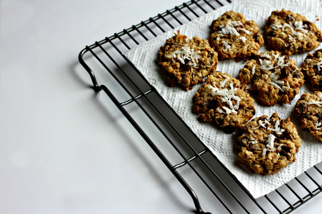 oatmeal coconut chocolate chip cookies