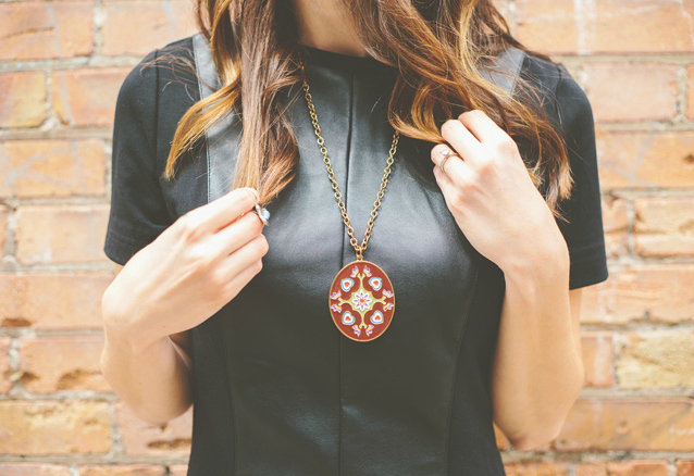 little leather dress 4