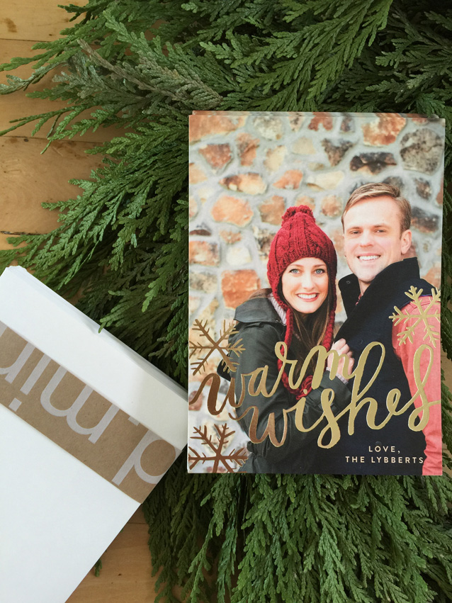 season's greetings with Minted