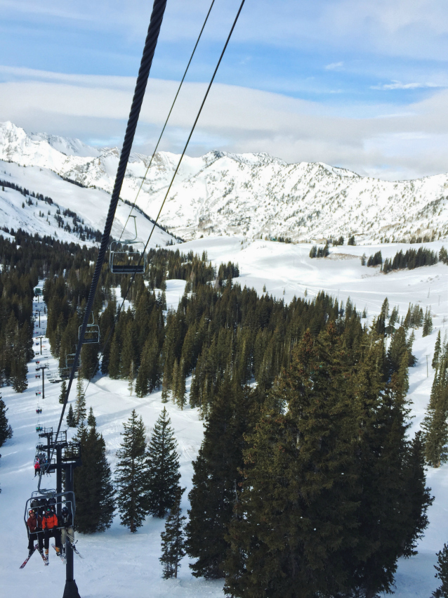 ski date at alta