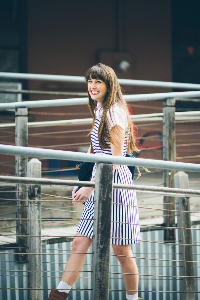 old navy striped dress