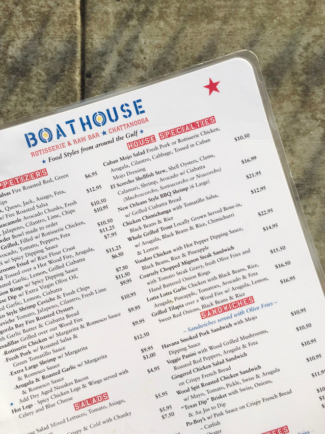 the boathouse in chattanooga