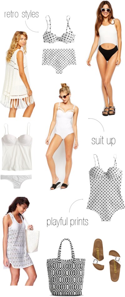 things i like: white swimwear
