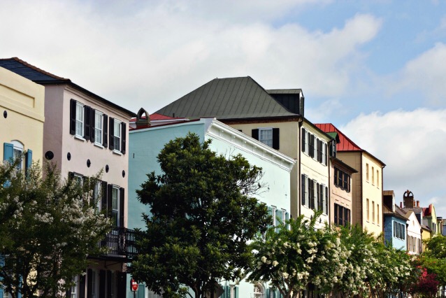 charleston, rainbow row, finding beautiful truth, aubry lybbert