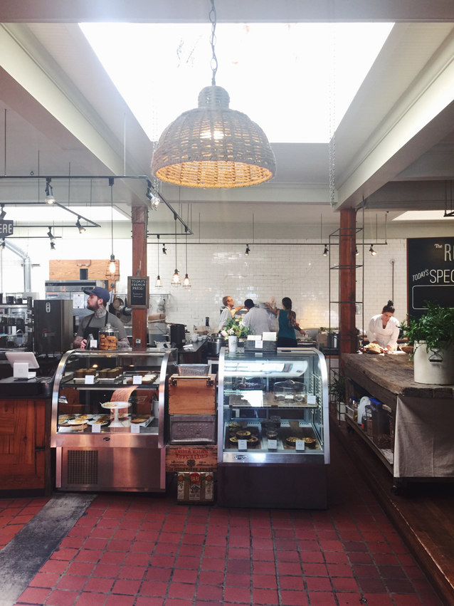 finding beautiful truth, lunch at the rose establishment