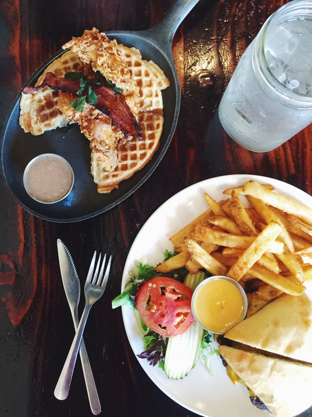 finding beautiful truth, comfort food, chicken and waffles