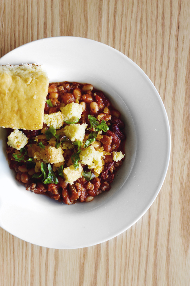 30 minute chili, comfort food, finding beautiful truth
