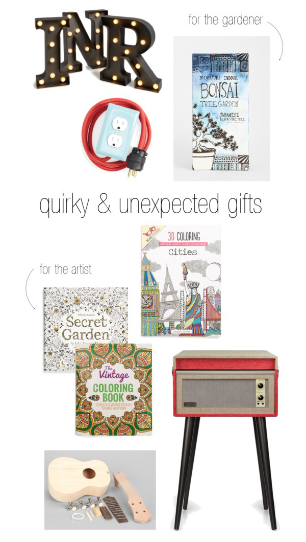 gift guide, quirky unexpected picks, finding beautiful truth