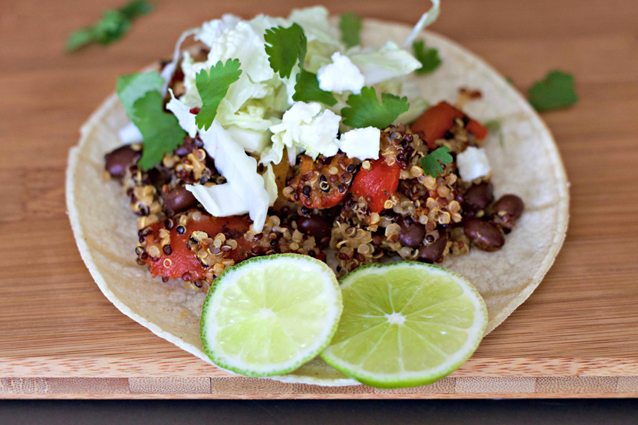 black bean tacos, finding beautiful truth, sun basket