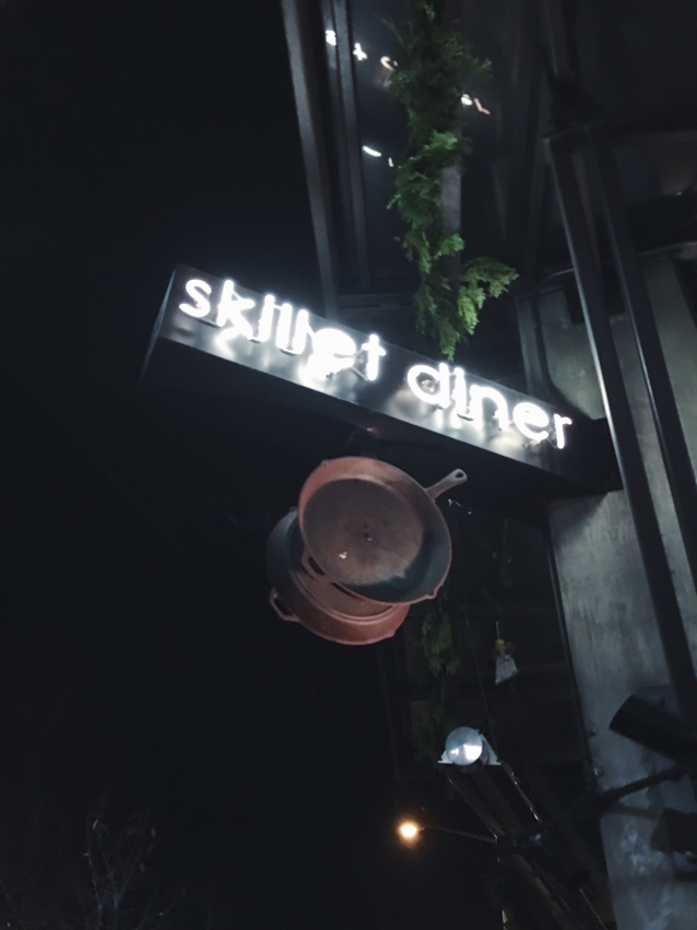 skillet diner, finding beautiful truth, date night