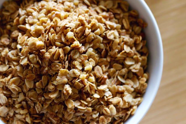 honey walnut granola, finding beautiful truth, breakfast recipe