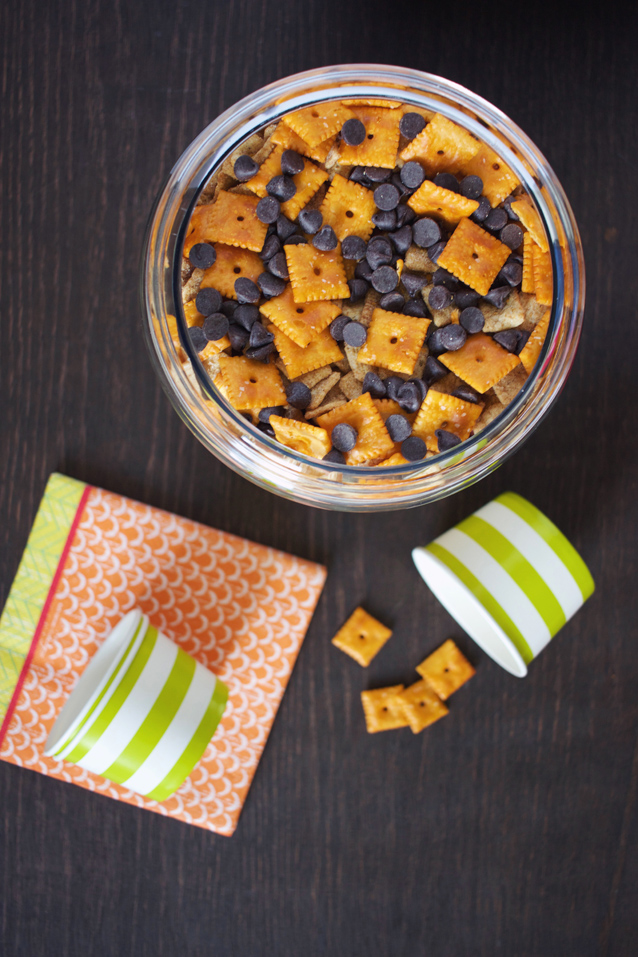 snack mix, finding beautiful truth, party food
