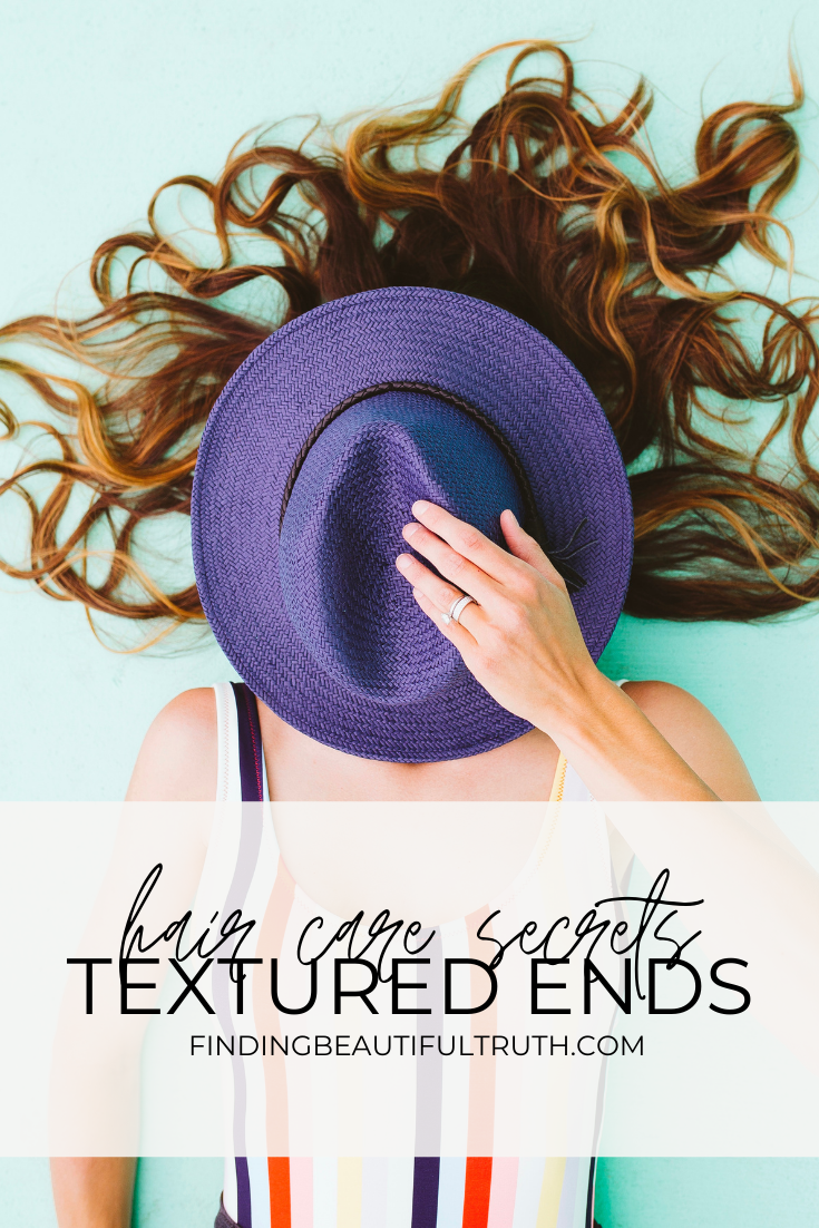 textured ends hair styles | Finding Beautiful Truth
