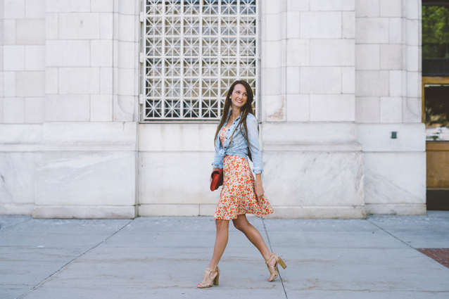 liberty london floral print, finding beautiful truth, summer sundress