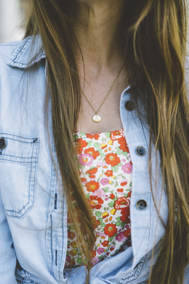 liberty london floral print, finding beautiful truth, summer sundress