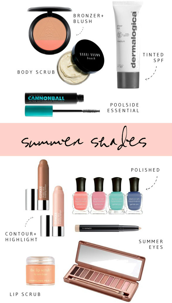 summer shades of beauty, finding beautiful truth, makeup must-haves for summer