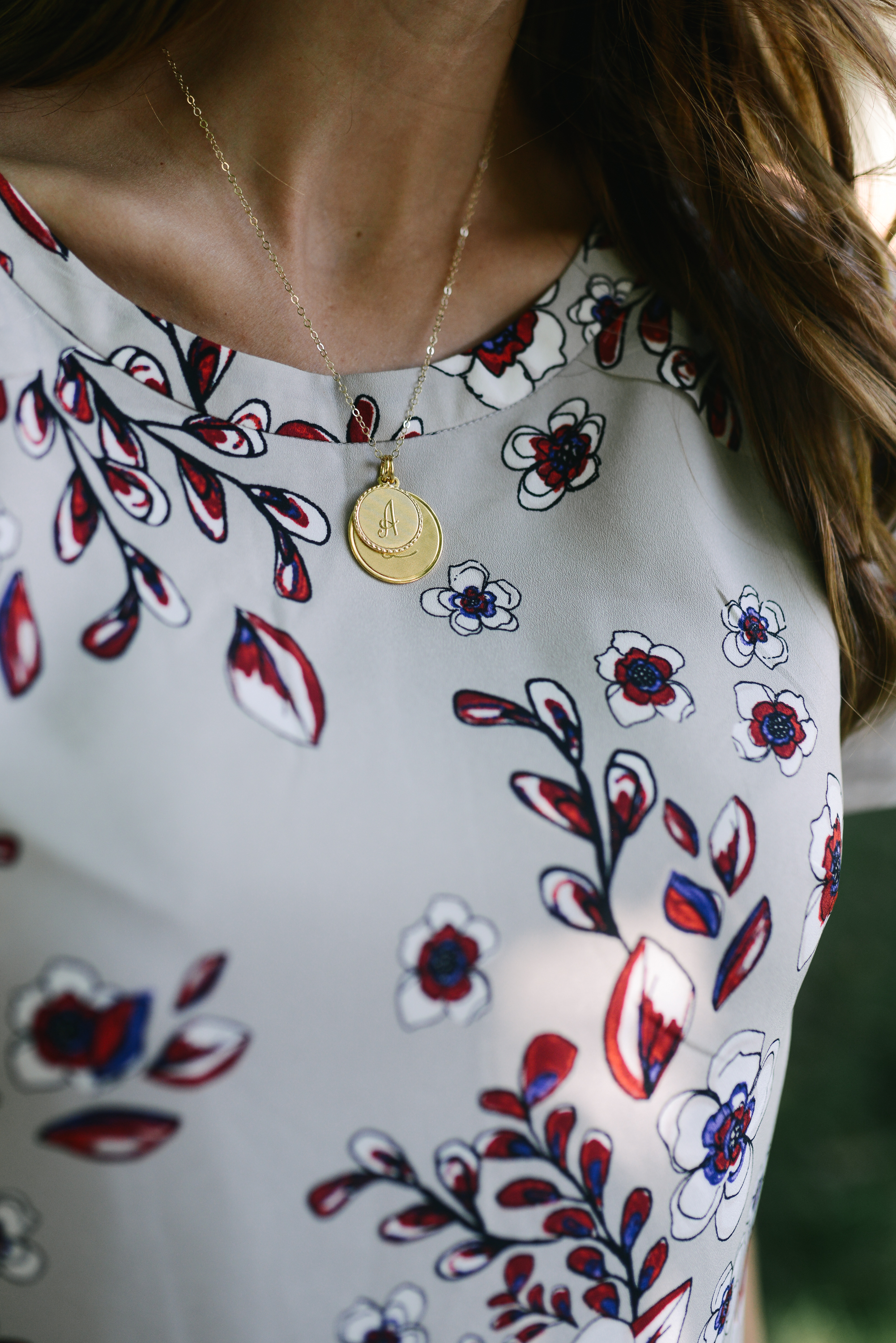 floral dress to wear now and later via Finding Beautiful Truth