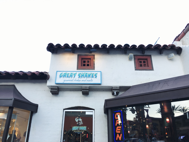 great shakes, finding beautiful truth, palm springs milkshake