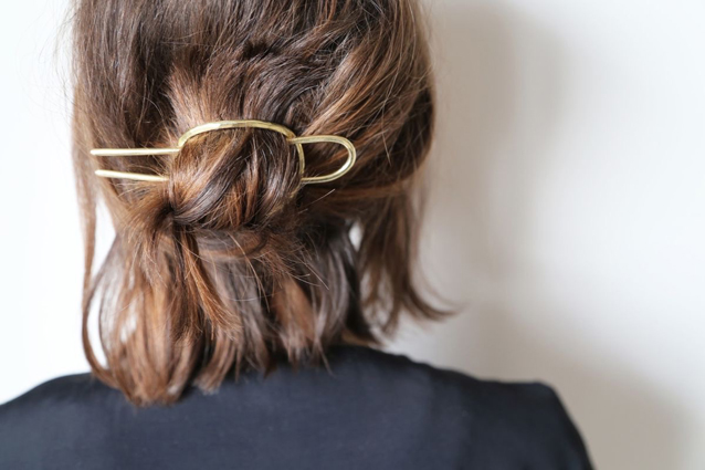 fall styles: half up pinned updo