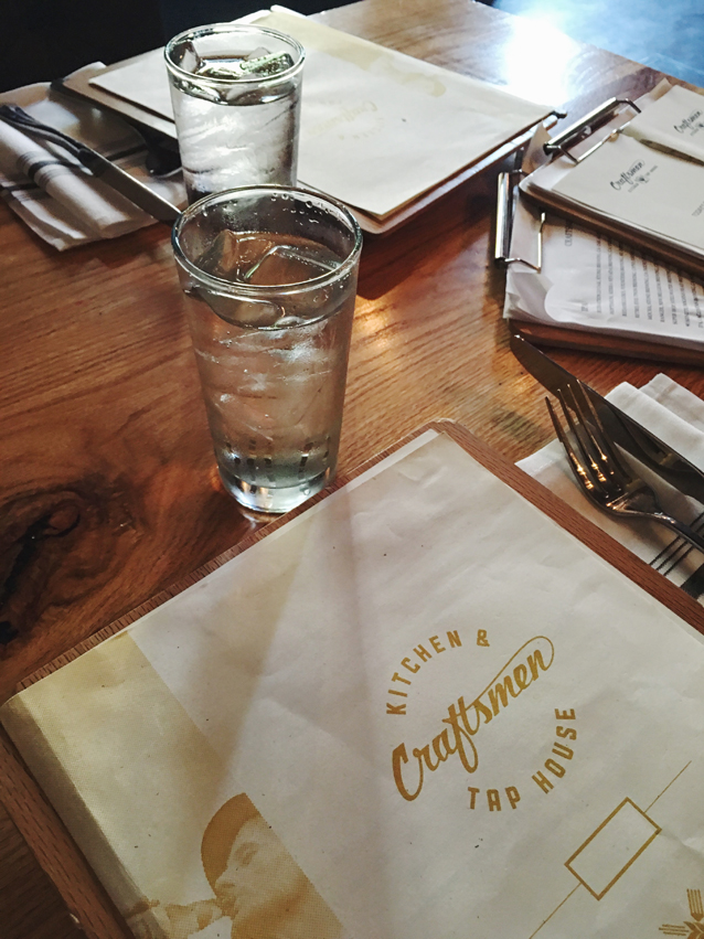 dinner in charleston at craftsmen kitchen via Finding Beautiful Truth