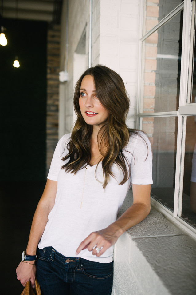 leather jacket for fall via Finding Beautiful Truth