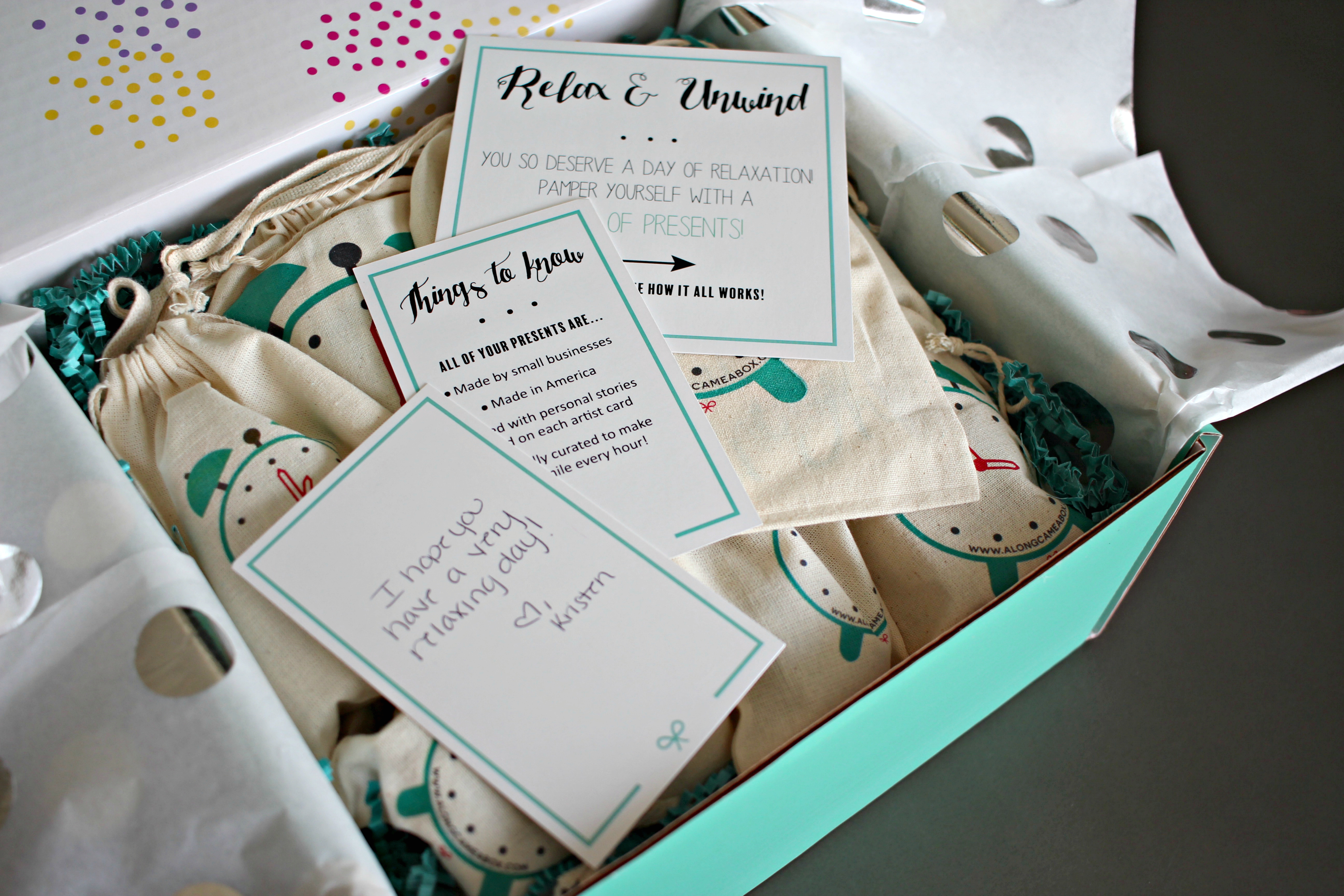 snail mail gift idea via Finding Beautiful Truth