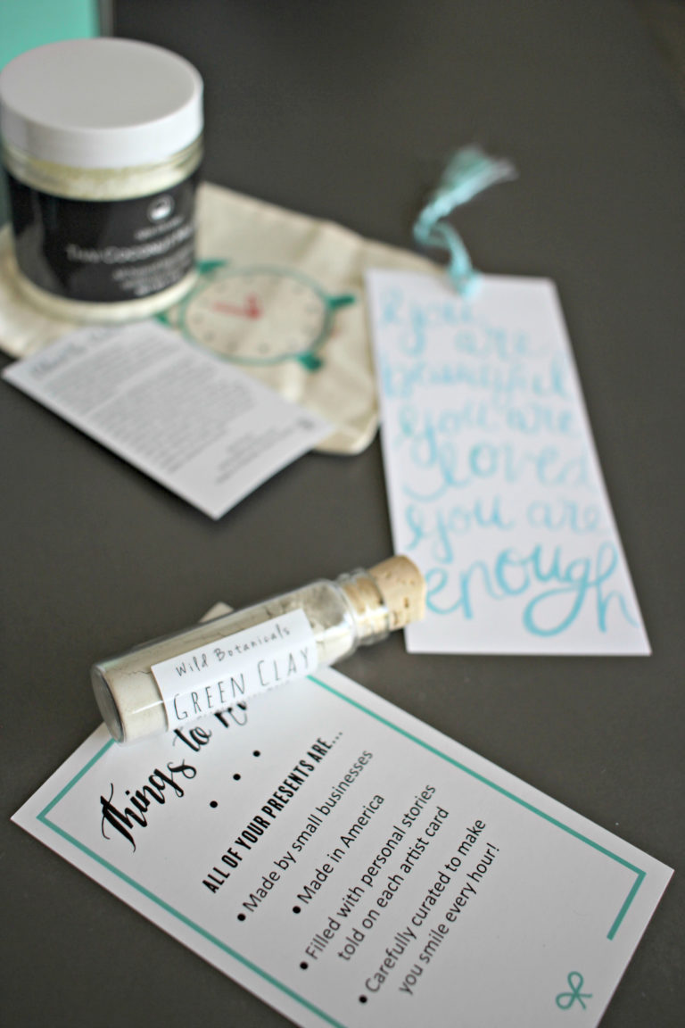 snail mail gift idea via Finding Beautiful Truth