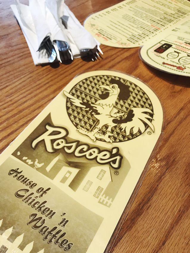 roscoe's for fried chicken and waffles | travel diary via Finding Beautiful Truth