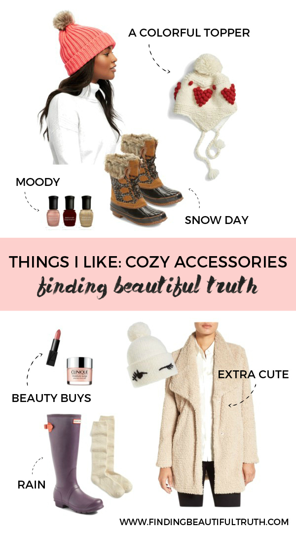 cozy accessories via Finding Beautiful Truth