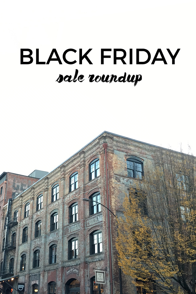 Black Friday Sales + Seasonal Buys