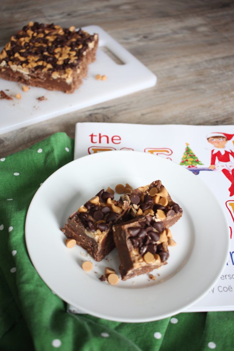 peanut butter chocolate fudge | easy recipe via Finding Beautiful Truth