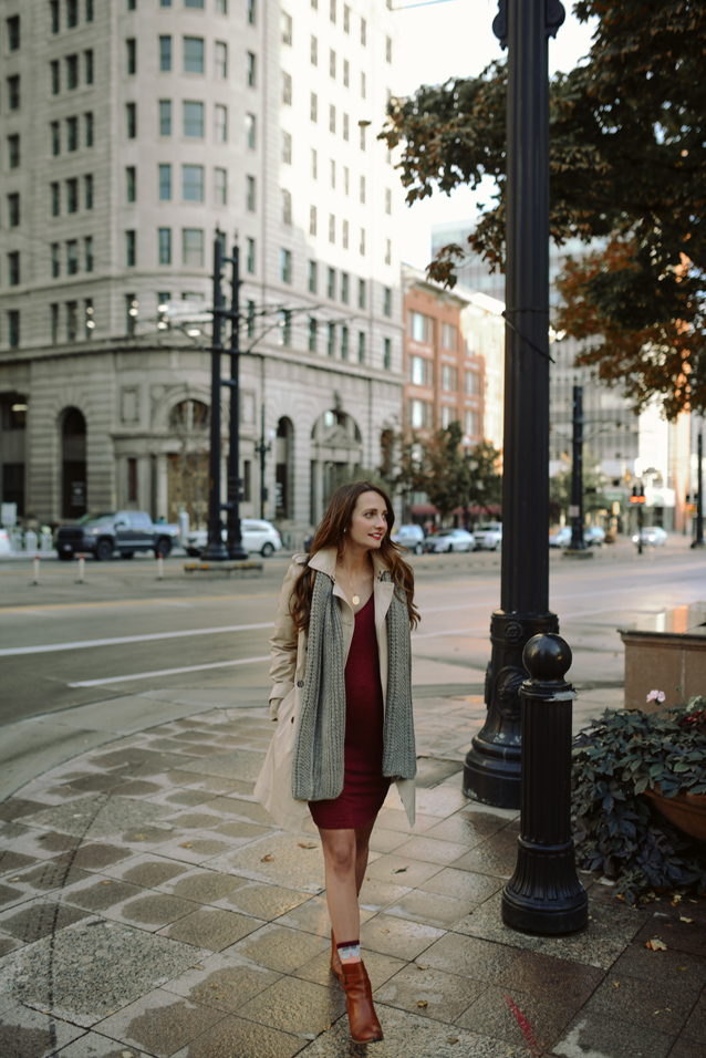 styling a classic trench coat | via Finding Beautiful Truth