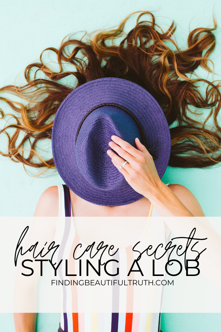 hair care secrets: styling a lob