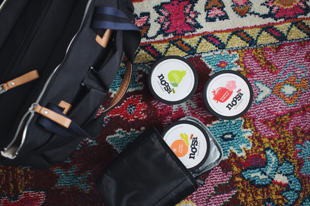 on the go with noosa yogurt via Finding Beautiful Truth