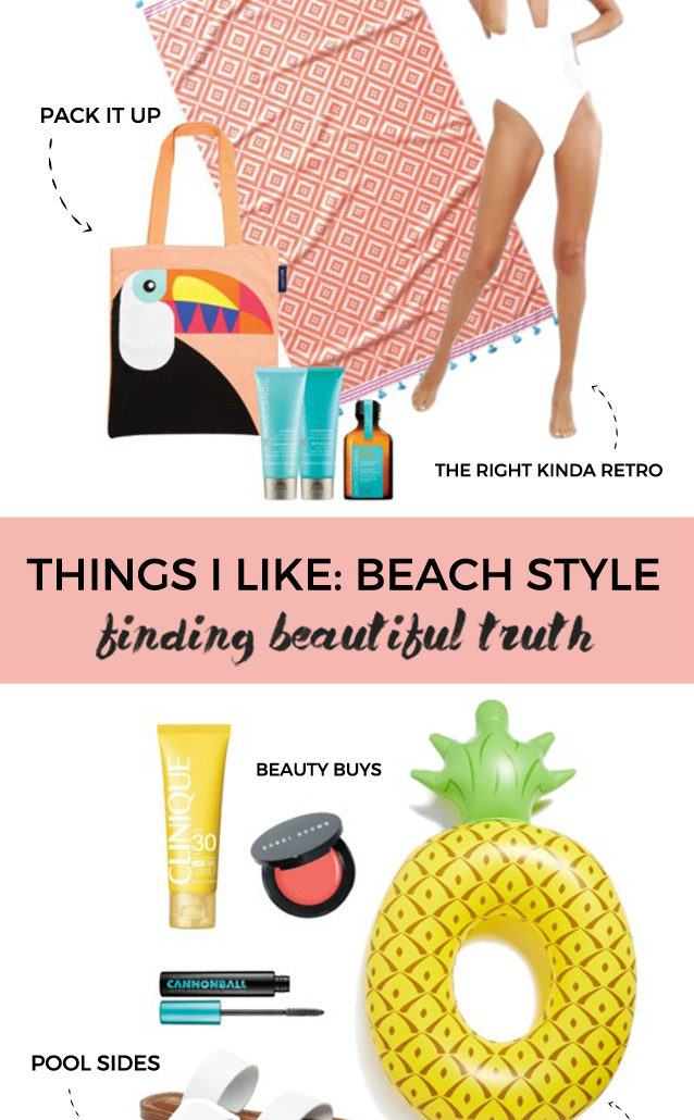 beach style guide | things i like via Finding Beautiful Truth