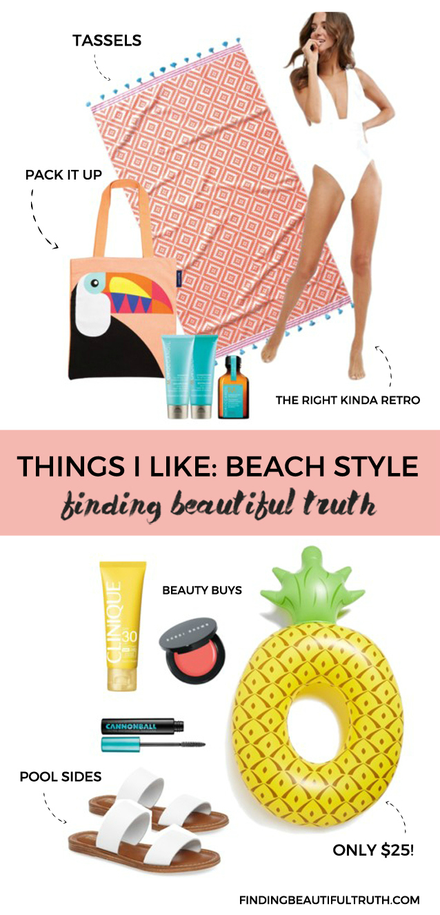 beach style guide | things i like via Finding Beautiful Truth