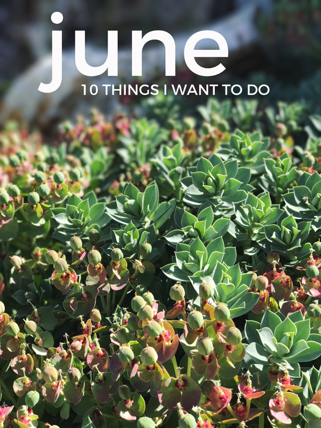 10 things i want to do in june | via Finding Beautiful Truth