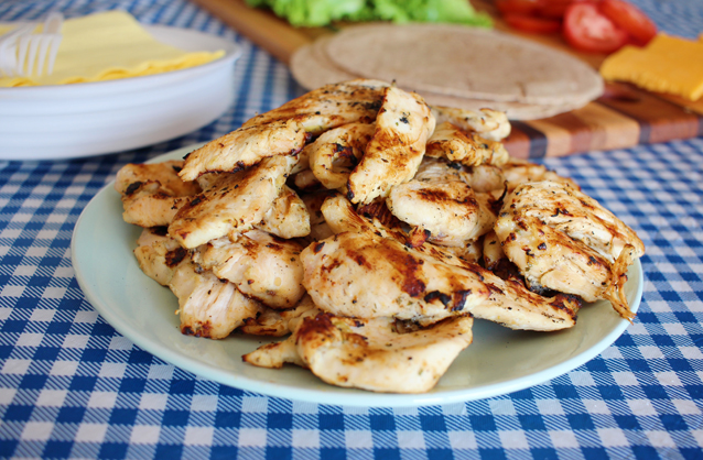 summer bbq tips + grilled chicken wrap recipe | via Finding Beautiful Truth
