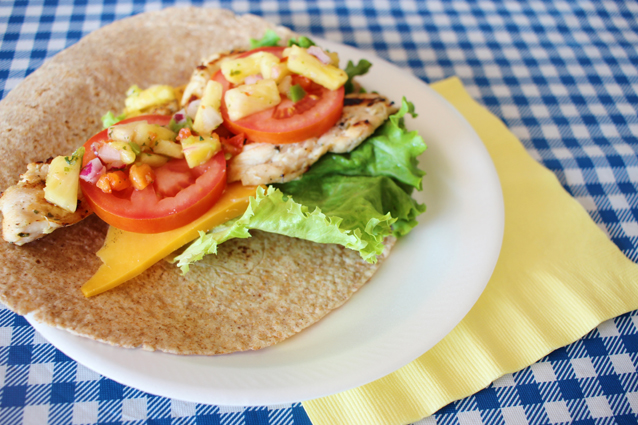 Grilled Chicken Wraps + Summer BBQ Tips We Swear By