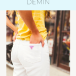 transitioning white denim into fall | Finding Beautiful Truth