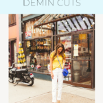 transitioning white denim into fall | Finding Beautiful Truth